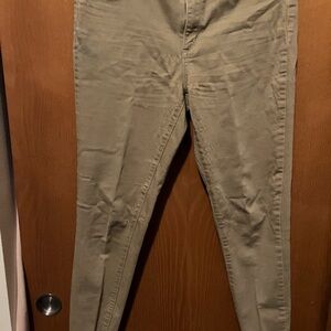 Women's Olive Jeans